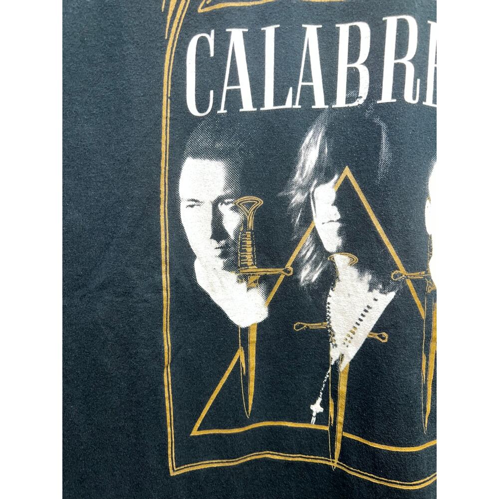 Vintage Calabrese Shirt Lust For Sacrilege Graphic Band Tour Music Tee Large - Picture 3 of 9